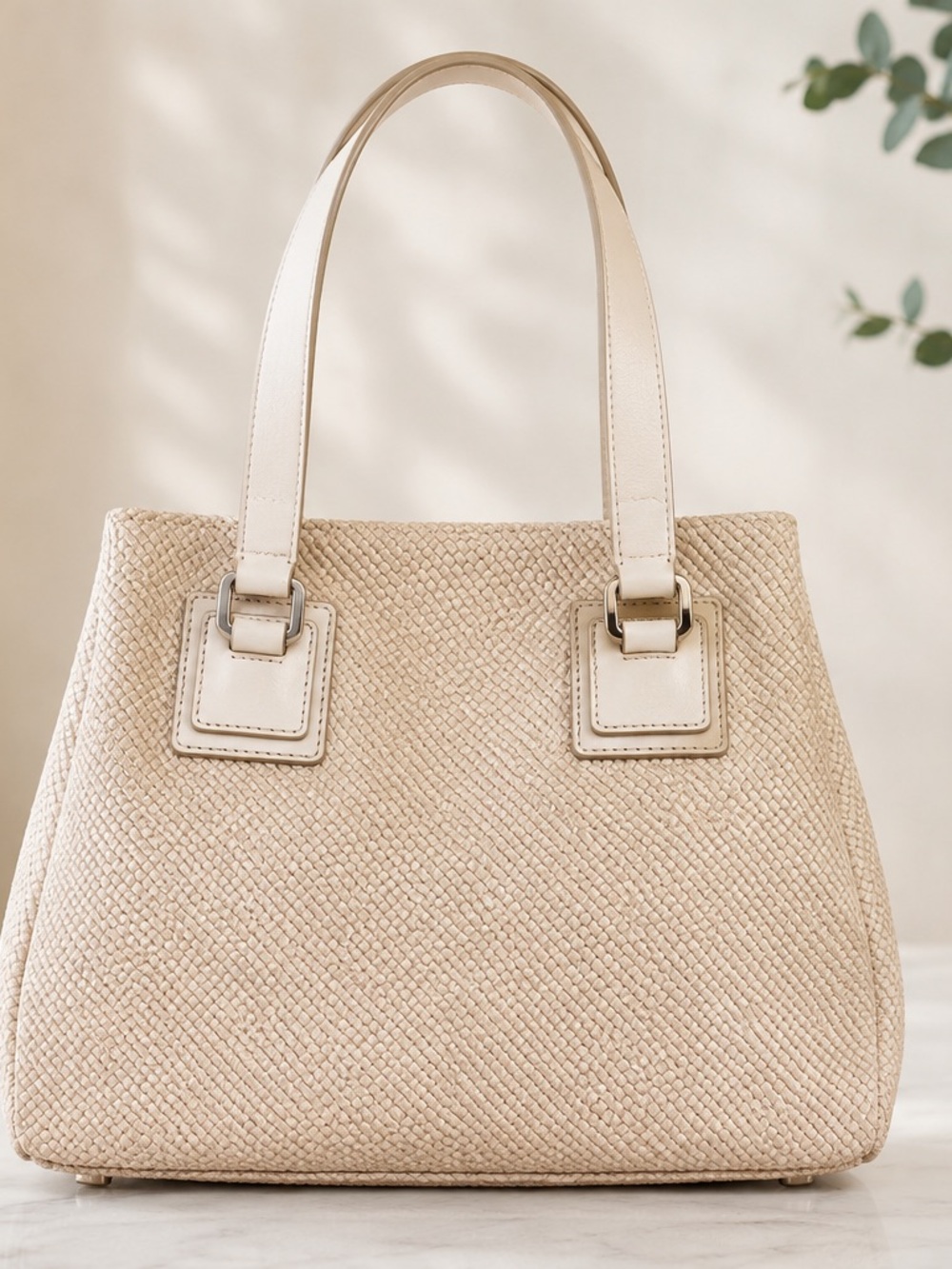 New Alexandra Clancy Handwoven Italian Calf Bag